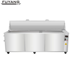 福洋网纹辊超声波清洗机陶瓷塑胶不锈钢印刷压花滚花镀铬印刷光辊清洁器 带旋转系统 支持定制